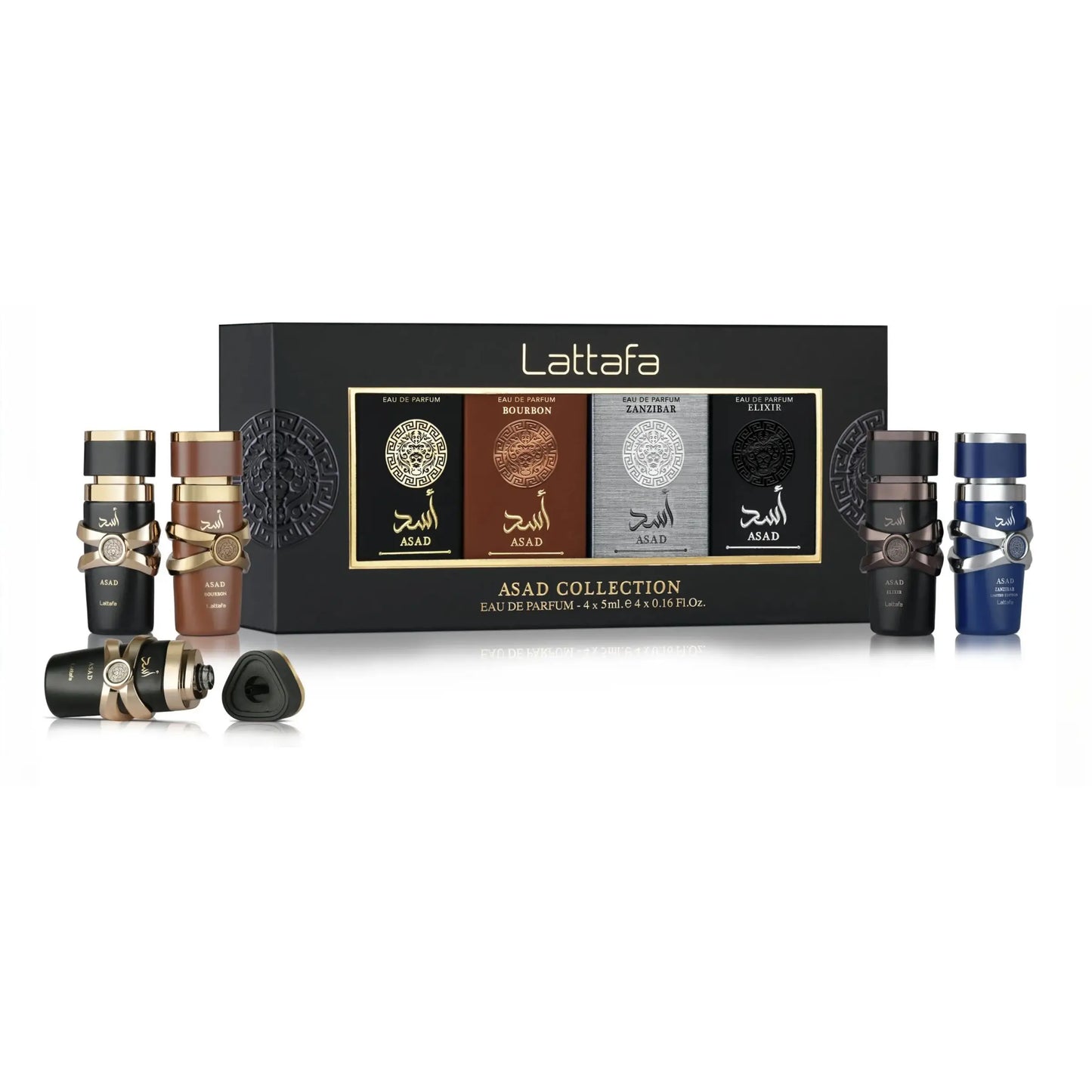 Asad Perfume 4x5ml EDP Collection Lattafa