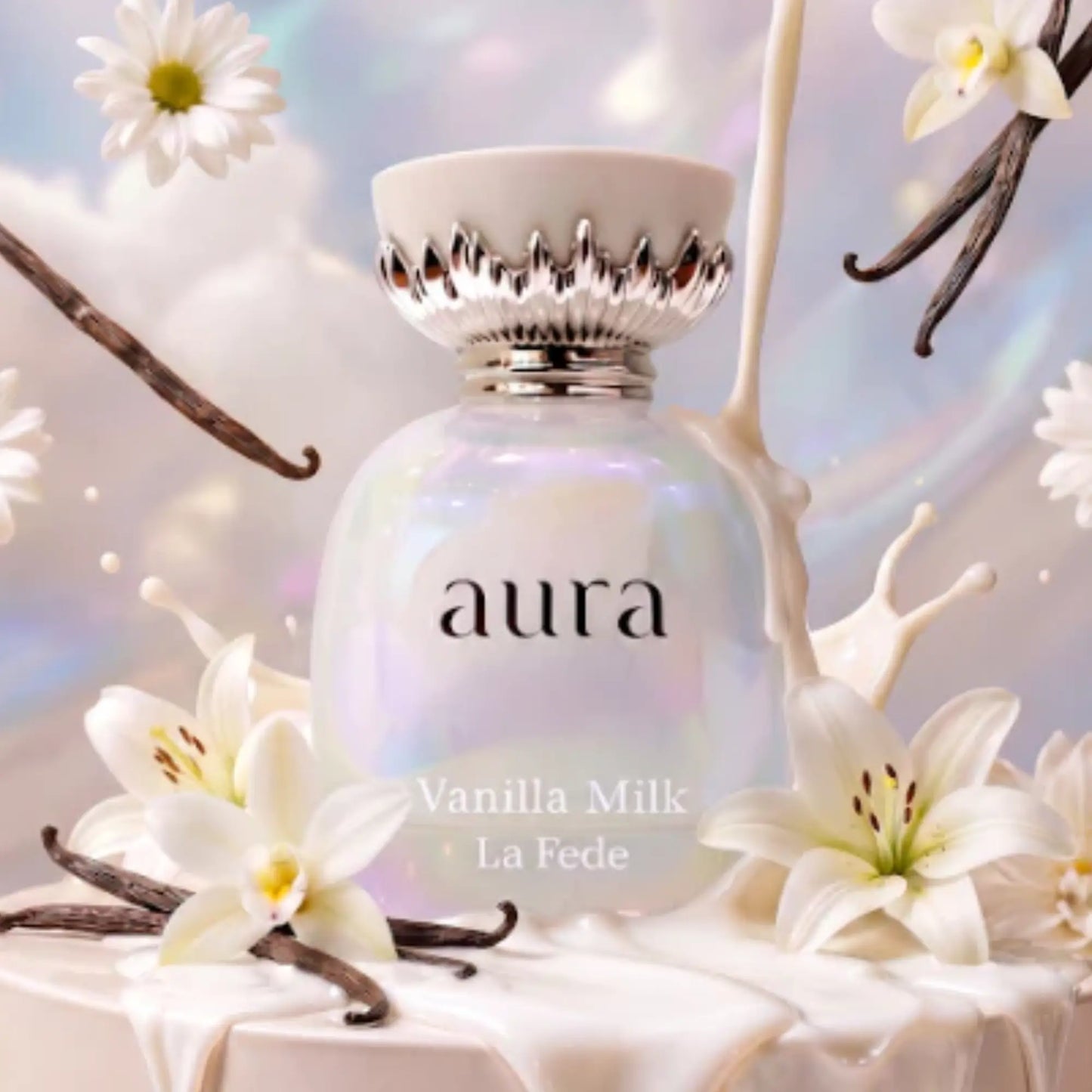 Aura Vanilla Milk La Fede Perfume 100ml EDP Khadlaj