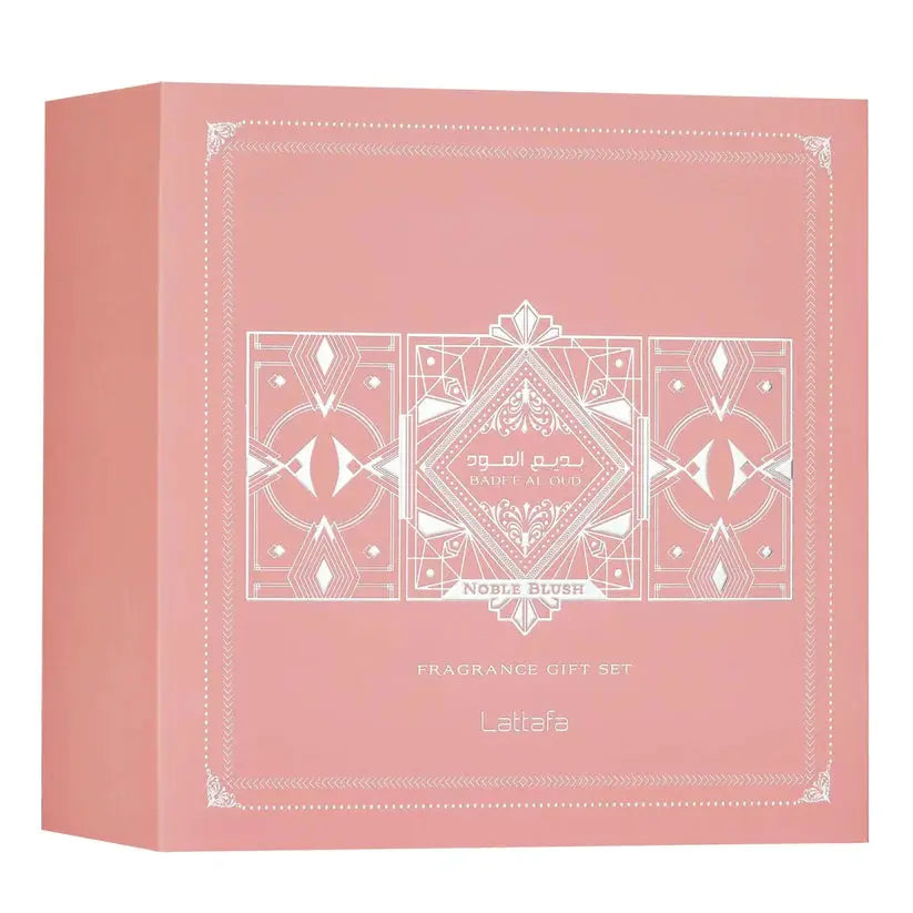 Badee Al Oud Noble Blush Gift Set Lattafa