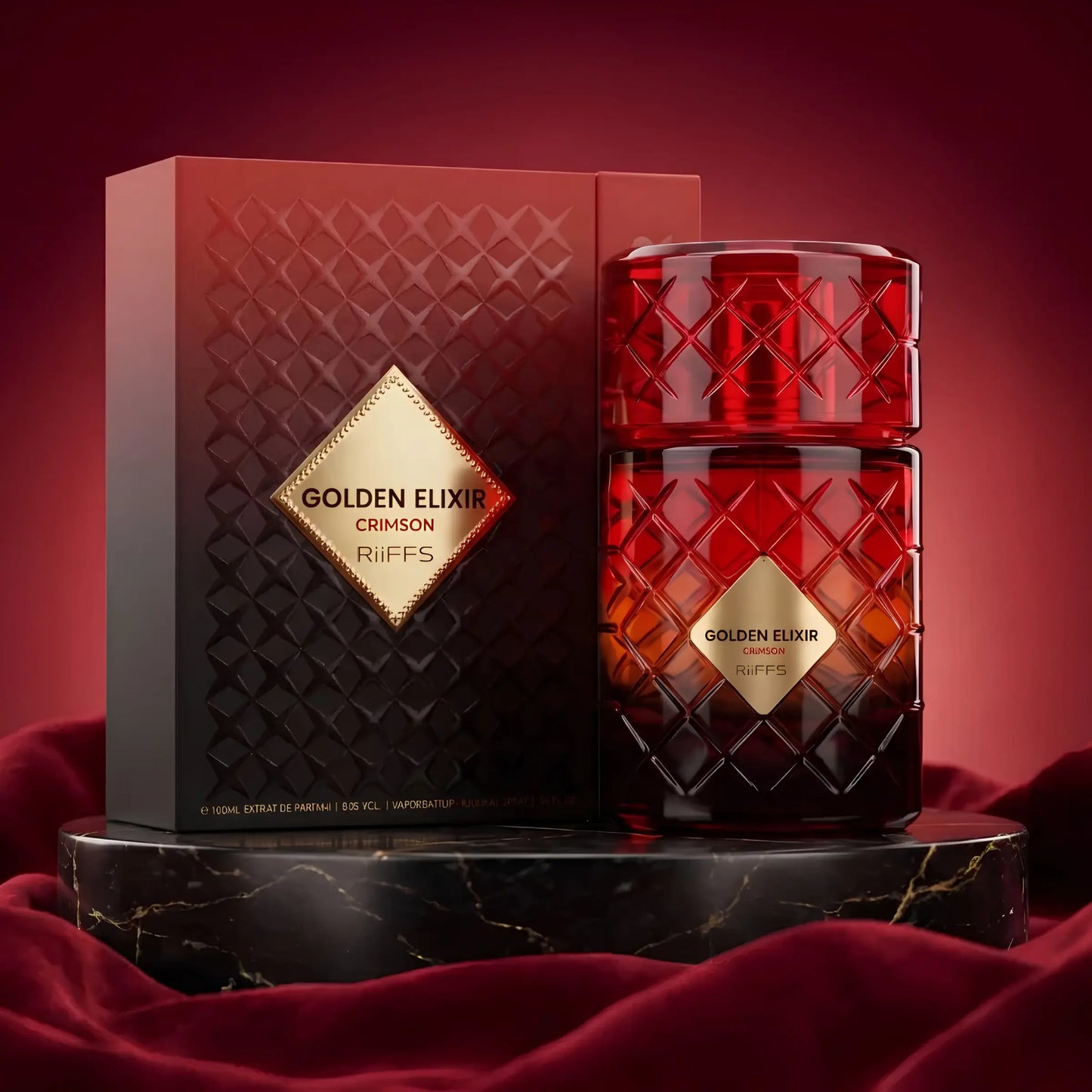 Golden Elixir Crimson Extrait De Parfum 100ml Riiffs