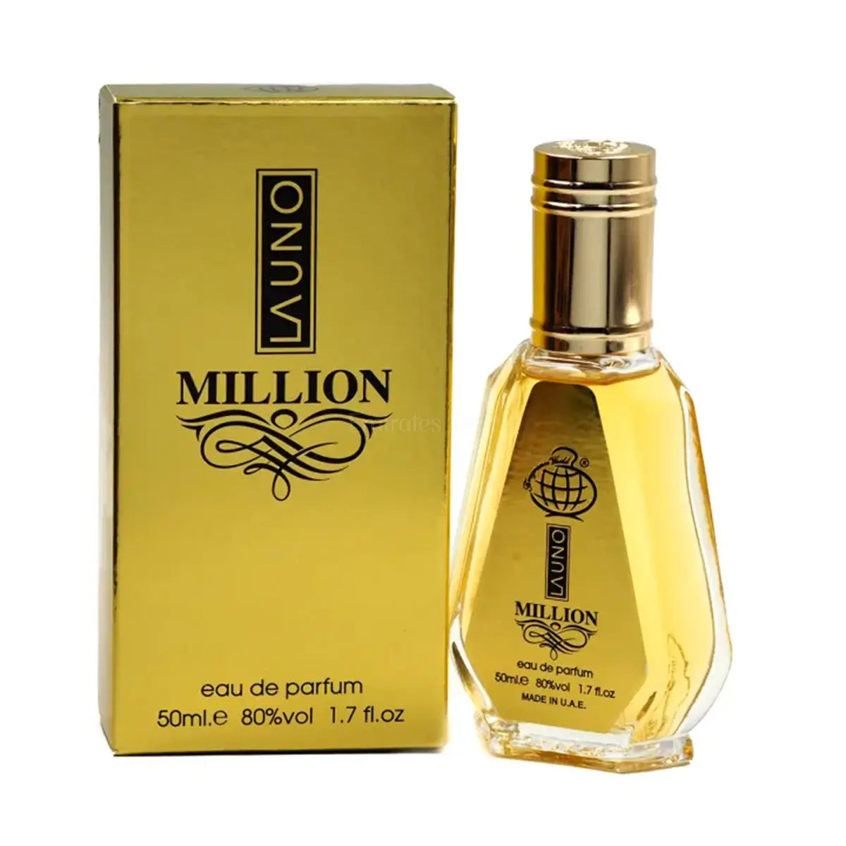 La Uno Million Perfume 50ml EDP Fragrance World - Main Image