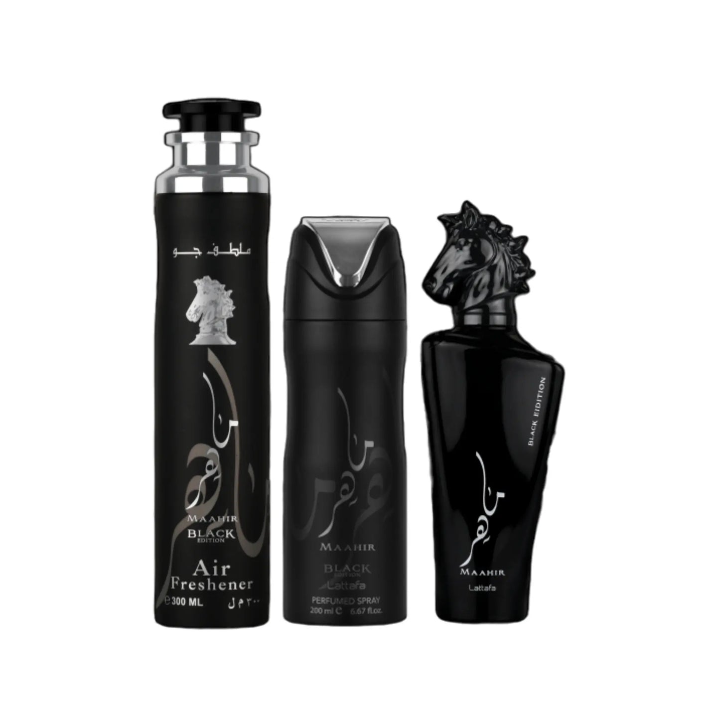 Lattafa Maahir Black Edition Gift Set