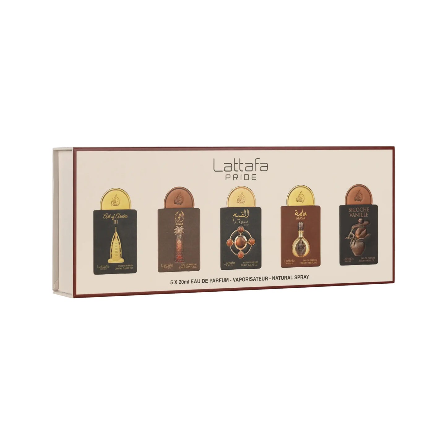 Lattafa Pride 3 Gift Set 5X20ml EDP Lattafa