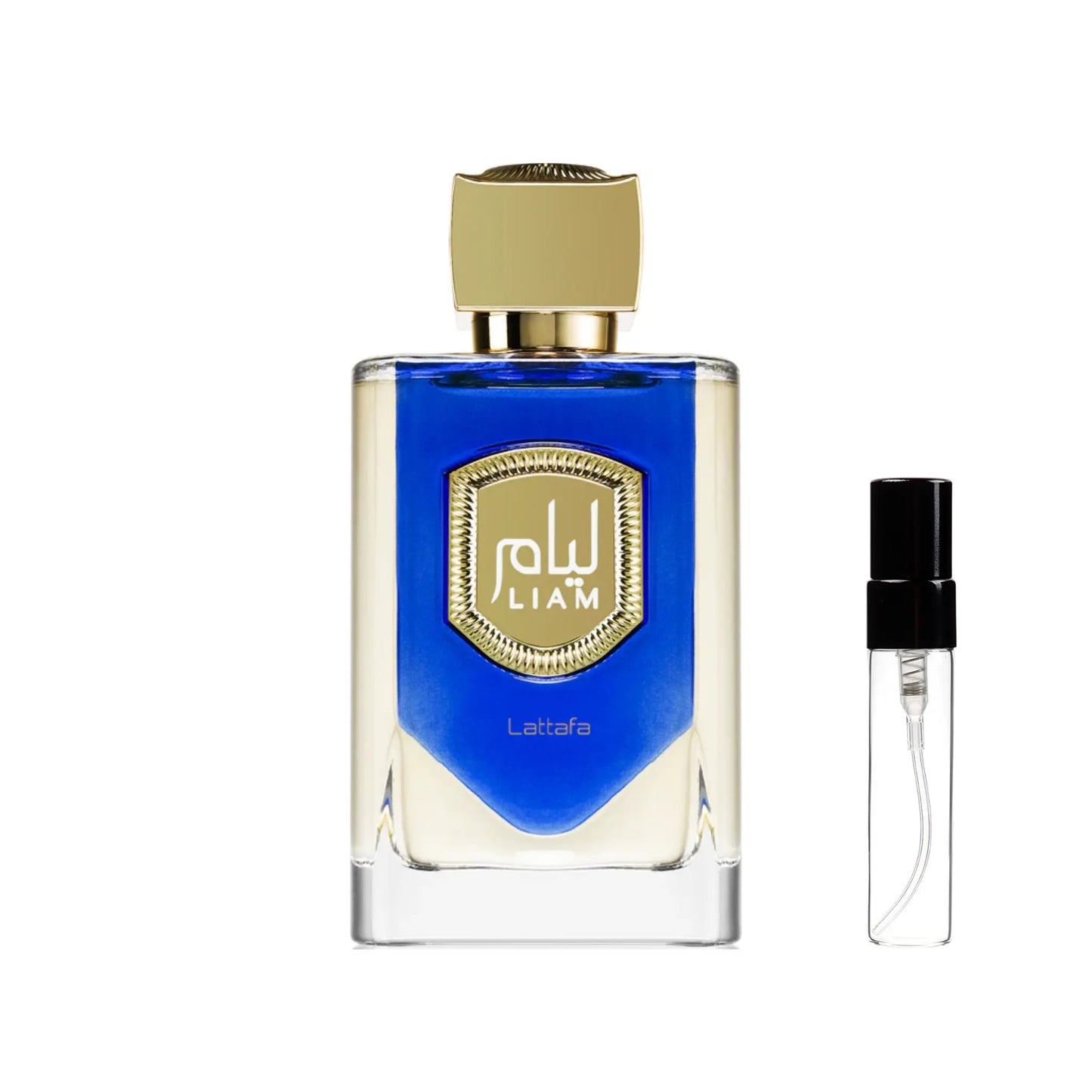 Liam Blue Shine Perfume Sample 2ml EDP Lattafa