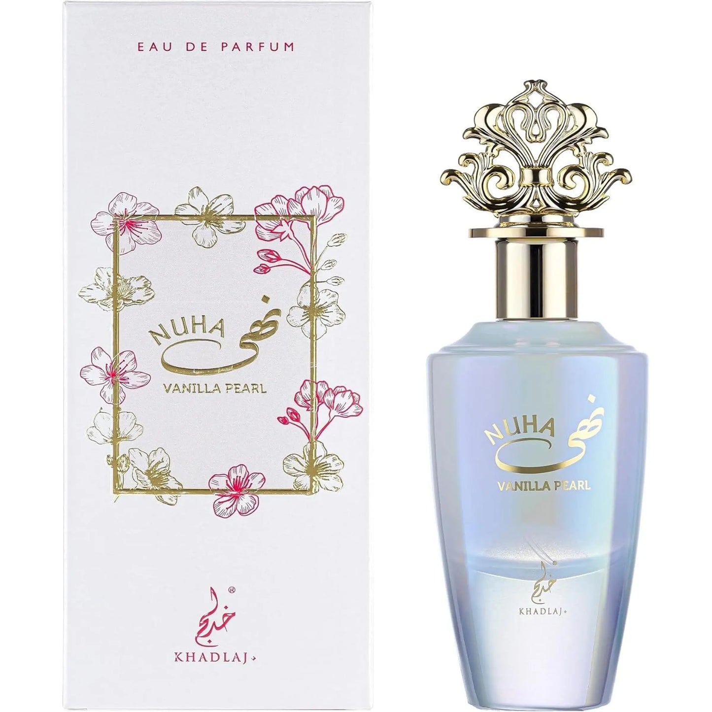 Nuha Vanilla Pearl Perfume 100ml EDP Khadlaj