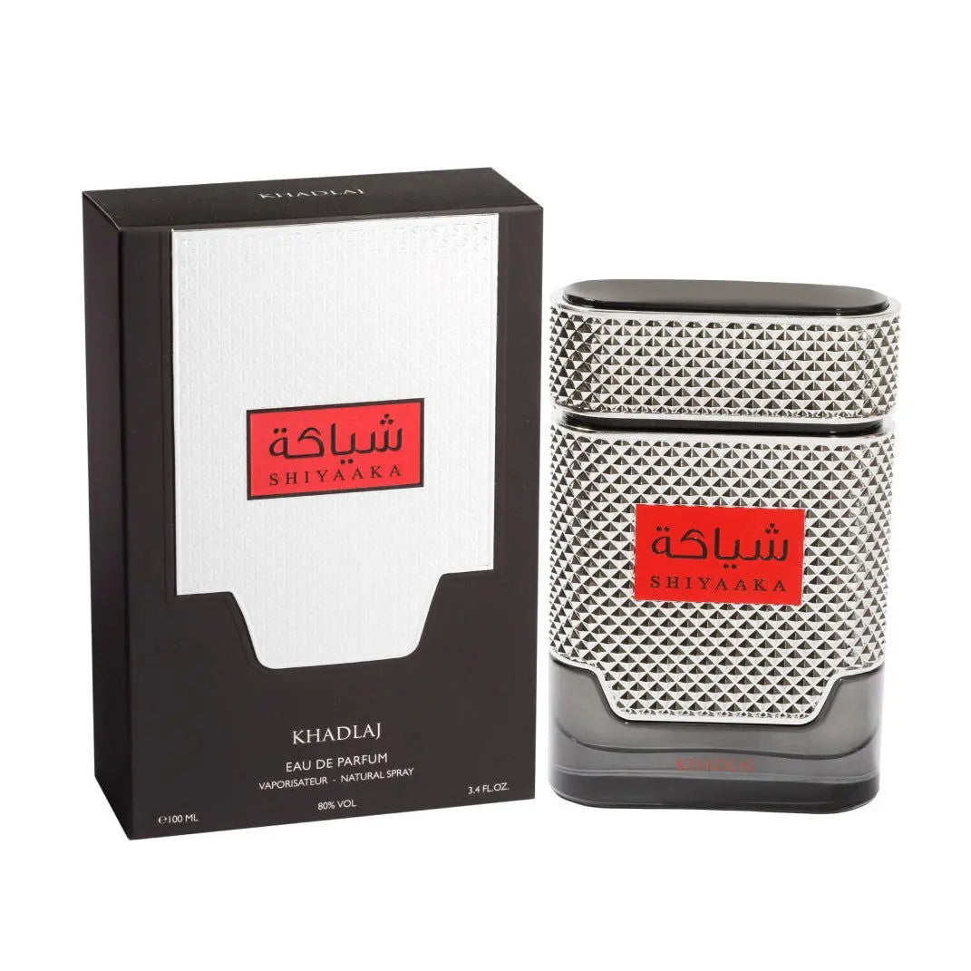 Shiyaaka Silver For Men Perfume 100ml EDP Khadlaj