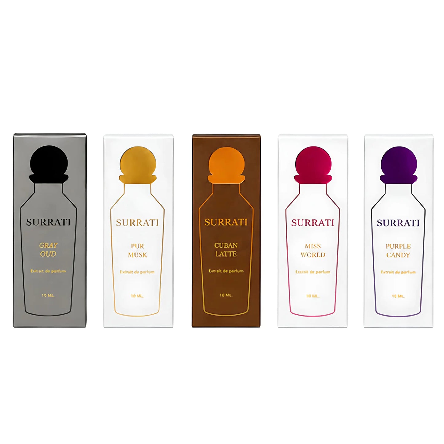 Surrati 5x10ml EDP Mini Collection 2 Gift Set Surrati