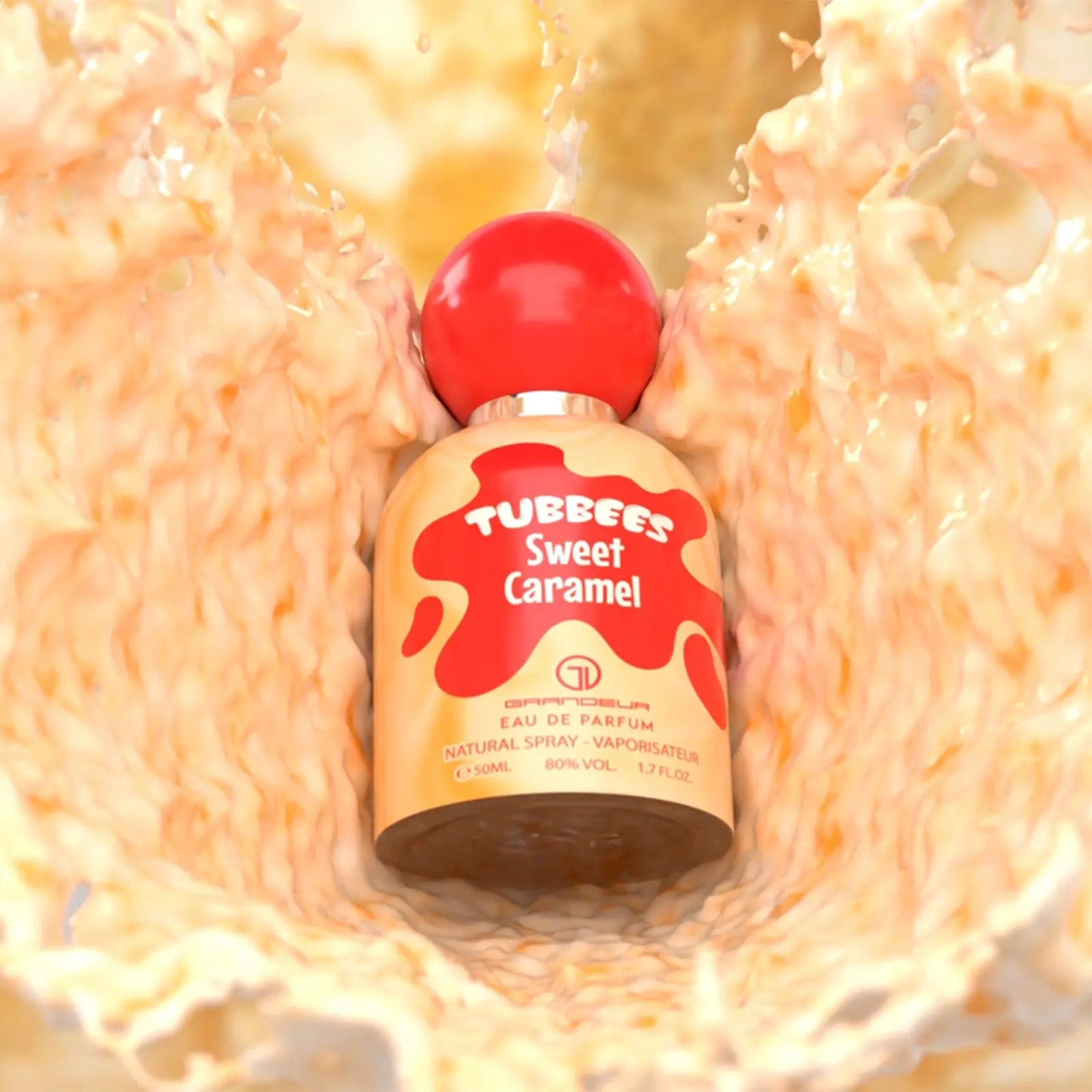 Sweet Caramel Perfume 50ml EDP Tubbees