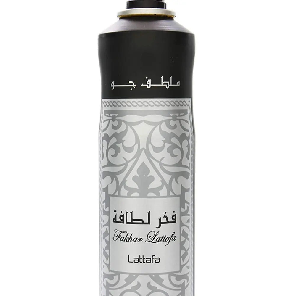 Fakhar Lattafa Silver Air Freshener 300ml Lattafa-Emirates Oud