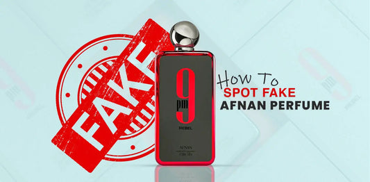 How to spot fake Afnan perfume