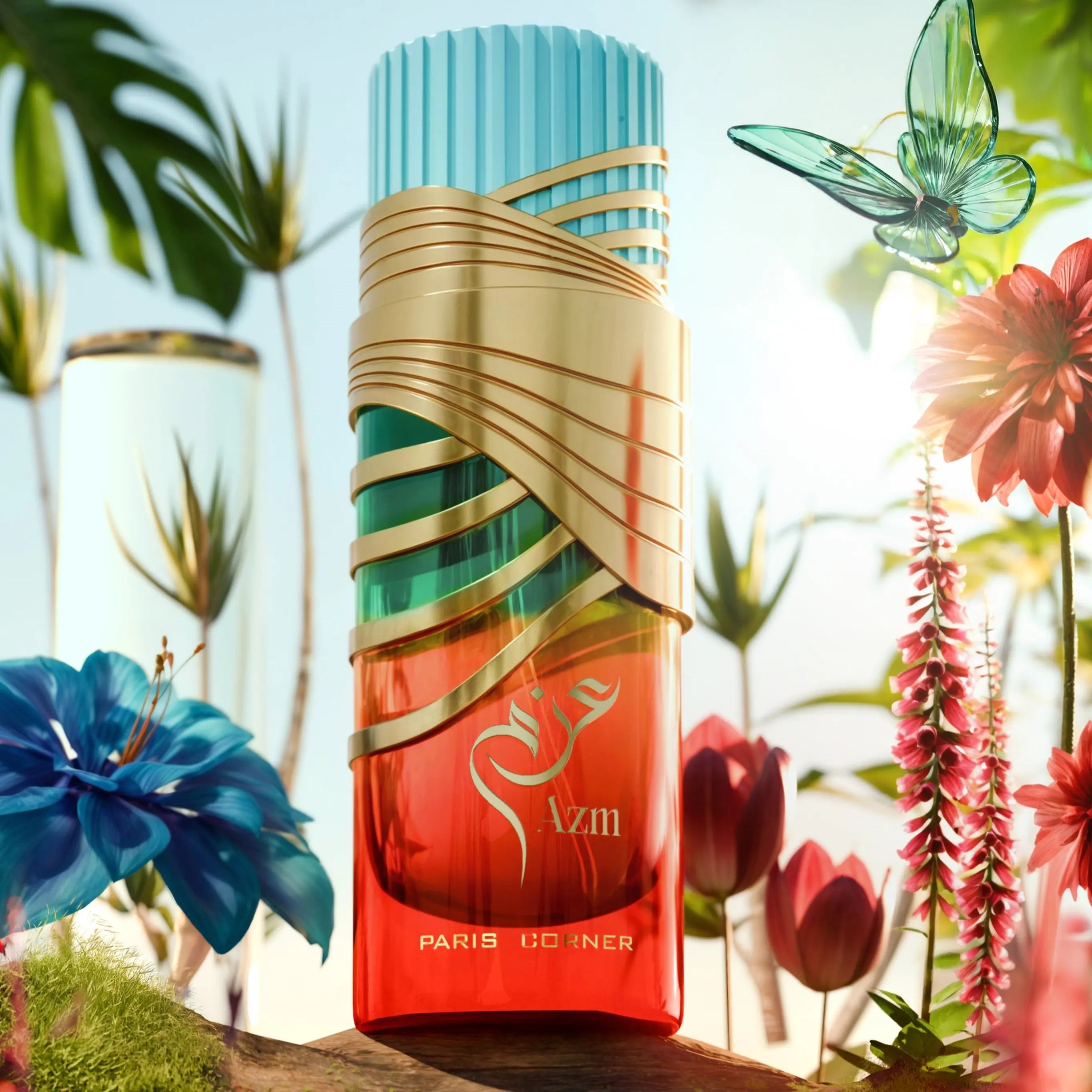 香水(女性用) PARIS CORNER AZM Eau de Parfum 100ml AZM Paris Corner 85ml: Unisex Floral EDP