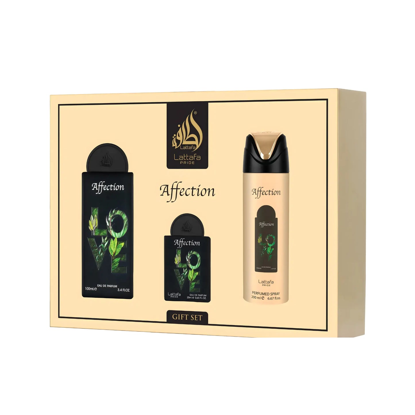 Affection 3 Piece Gift Set Lattafa Pride