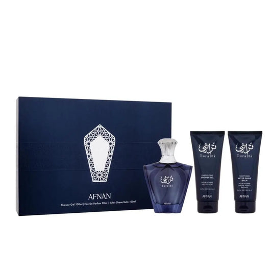 Afnan Turathi Homme Blue 3pcs Giftset