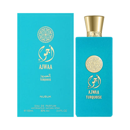 Ajwaa Turquoise Perfume 100ml EDP Nusuk