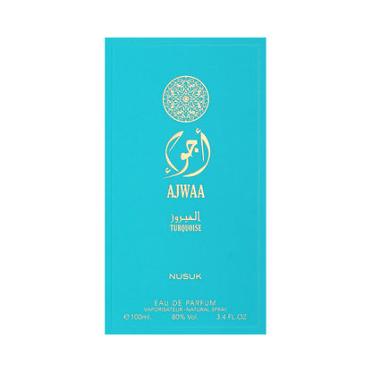 Ajwaa Turquoise Perfume 100ml EDP Nusuk