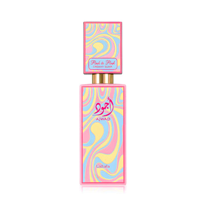 Ajwad Pink To Pink Creamy Elixir Perfume 60ml EDP Lattafa