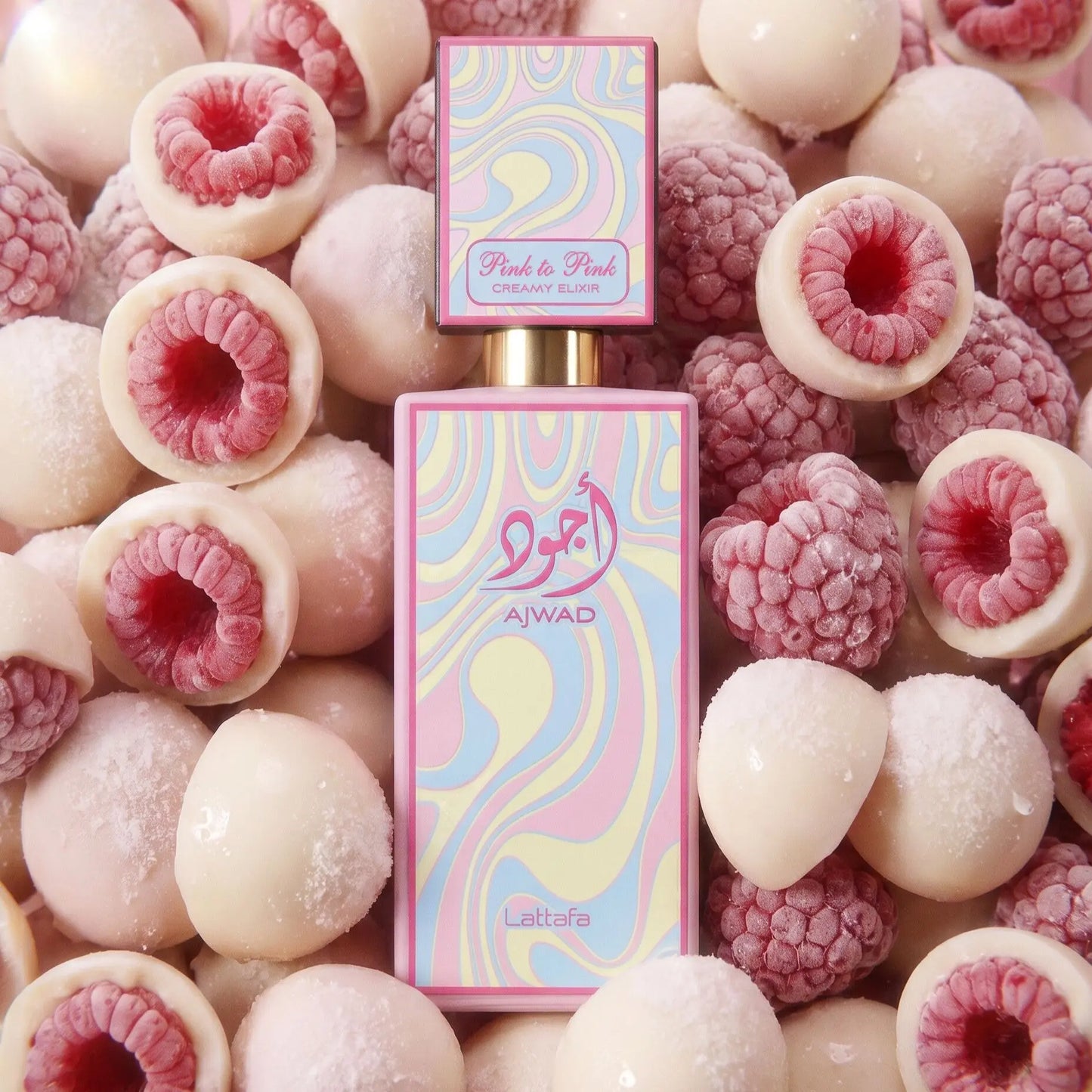Ajwad Pink To Pink Creamy Elixir Perfume 60ml EDP Lattafa