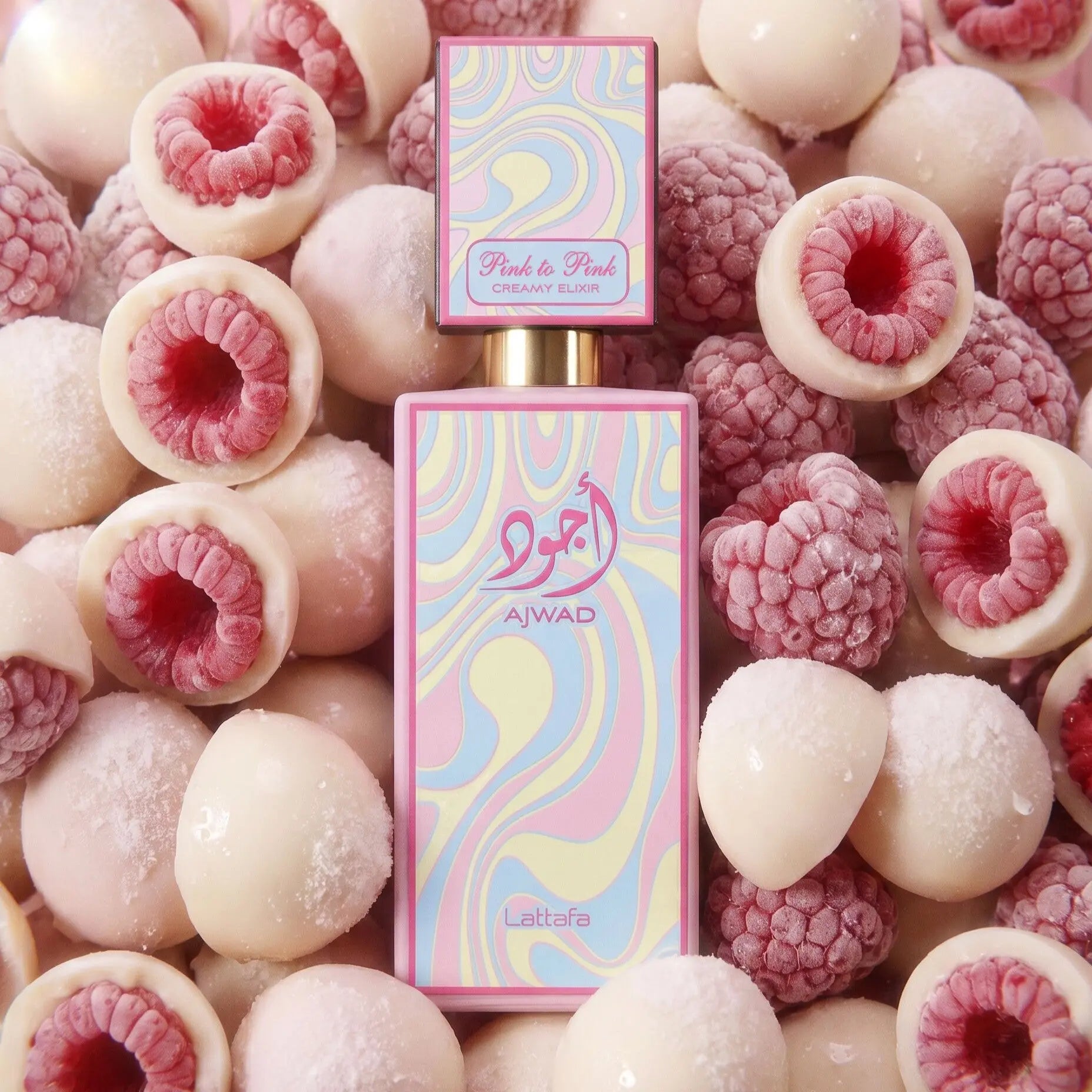 Ajwad Pink To Pink Creamy Elixir Perfume 60ml EDP Lattafa