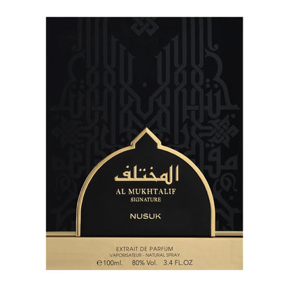 Al Mukhtalif Signature Perfume 100ml EDP Nusuk By Riiffs