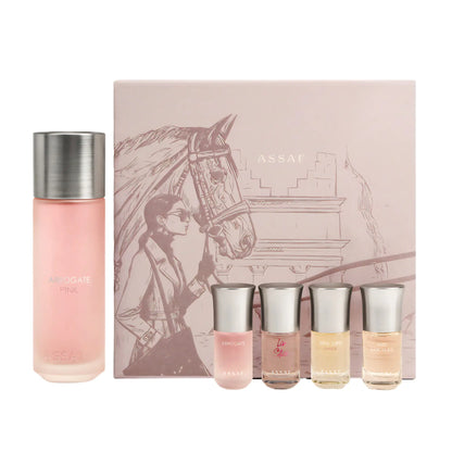 Arrogate Pink Collection Perfume Gift Set Assaf