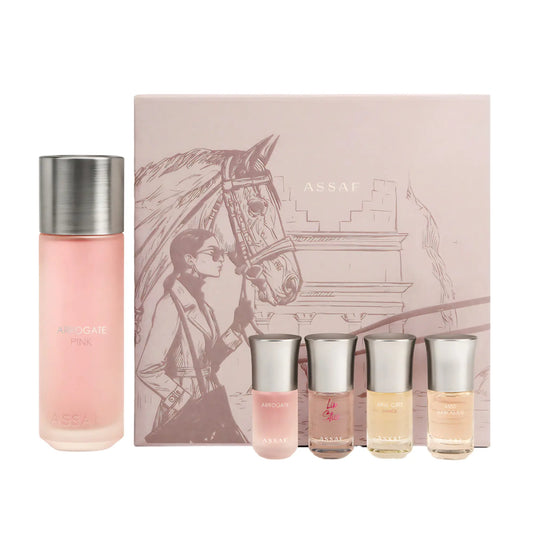 Arrogate Pink Collection Perfume Gift Set Assaf