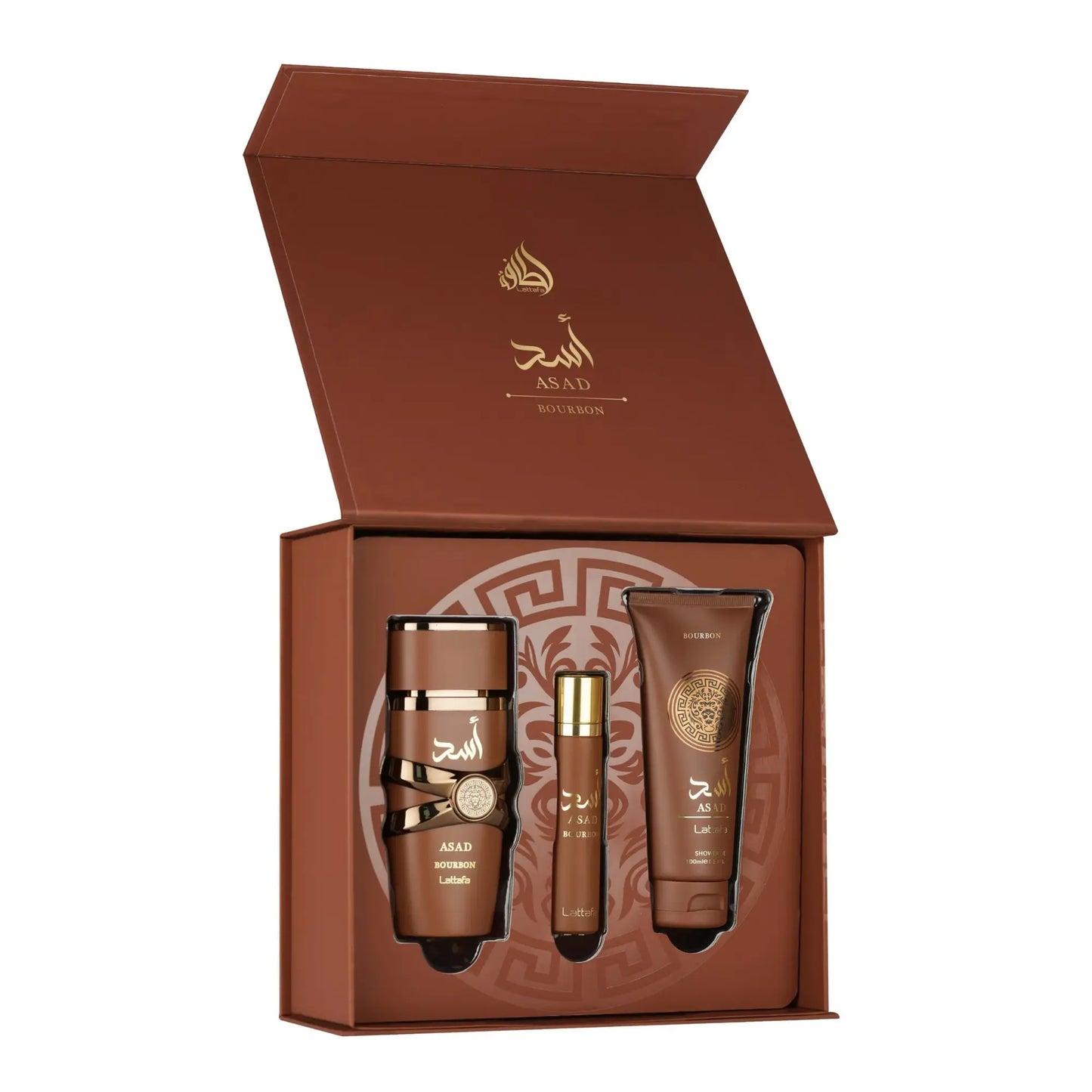 Asad Bourbon Perfume Gift Set Lattafa