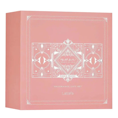 Badee Al Oud Noble Blush Gift Set Lattafa