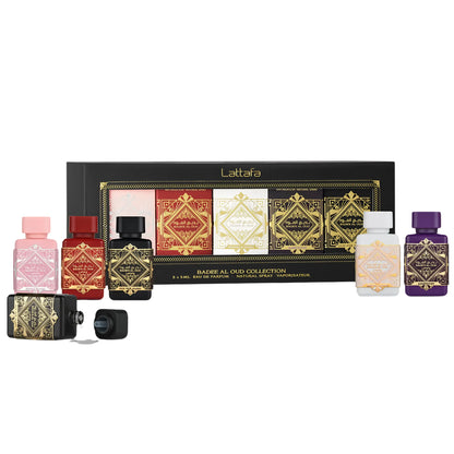 Badee Al Oud Perfume 5x5ml EDP Collection Lattafa