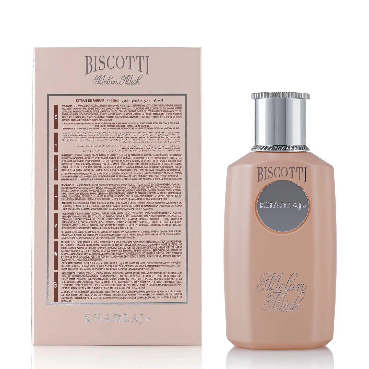 Biscotti Melon Misk Extrait De Parfum 100ml EDP Khadlaj