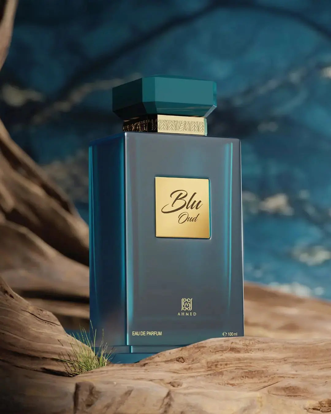 Blue Oud Perfume 100ml EDP Ahmed Al Maghribi