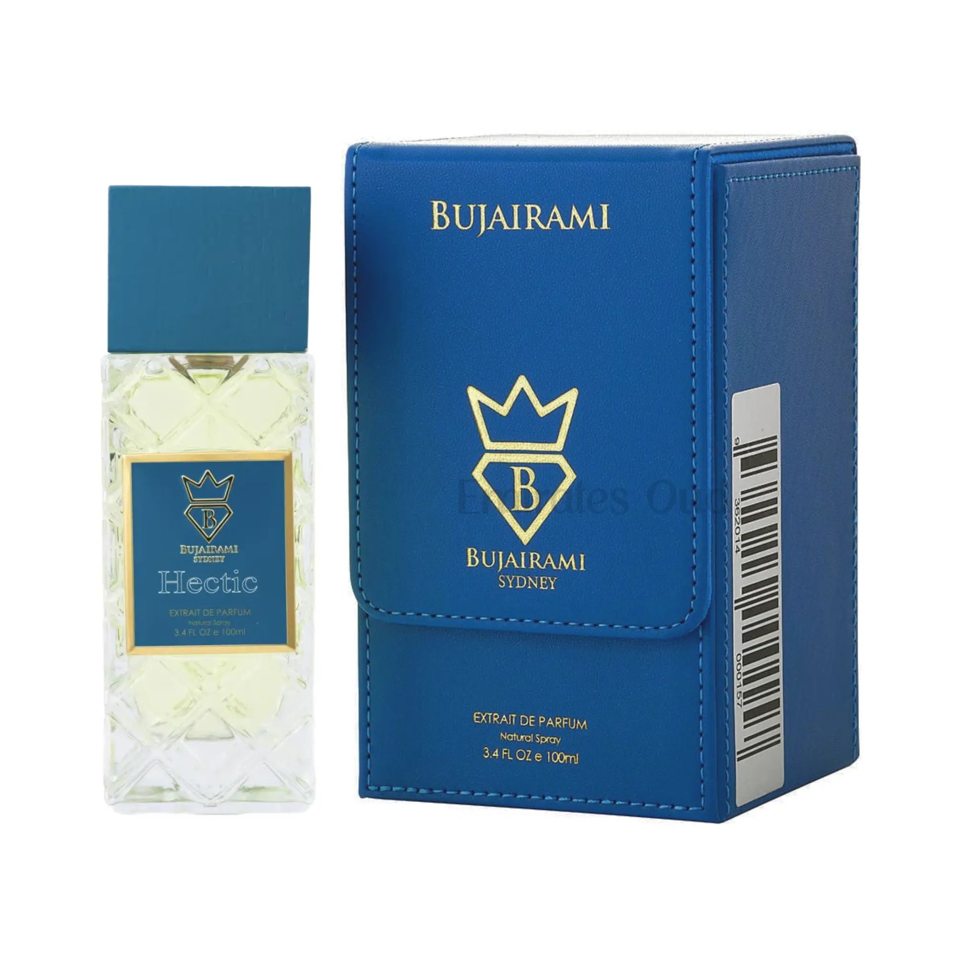 香水(ユニセックス) BUJAIRAMI HECTIC EXTRAIT DE PARFUM 100ml Bujairami Hectic EDP 100ml: Spicy Amber & Wood Scent