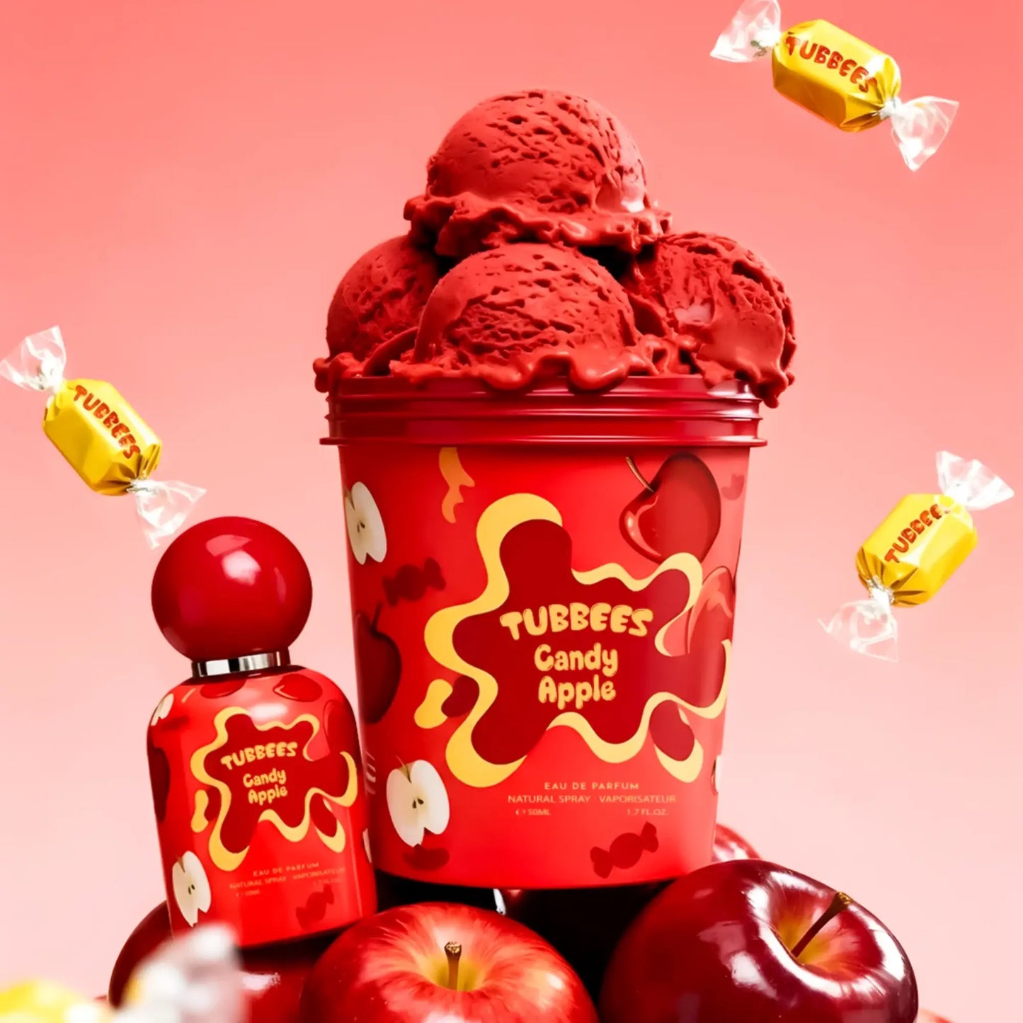 Candy Apple Perfume 50ml EDP Tubbees