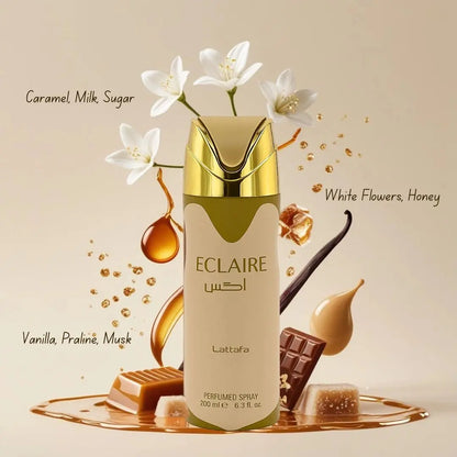 Eclaire Deodorant Body Spray 200ml Lattafa