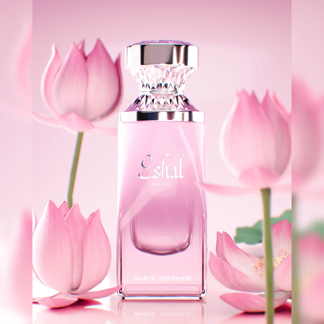 Eshal Musk by Paris Corner 100ml EDP: White Musk & Rose