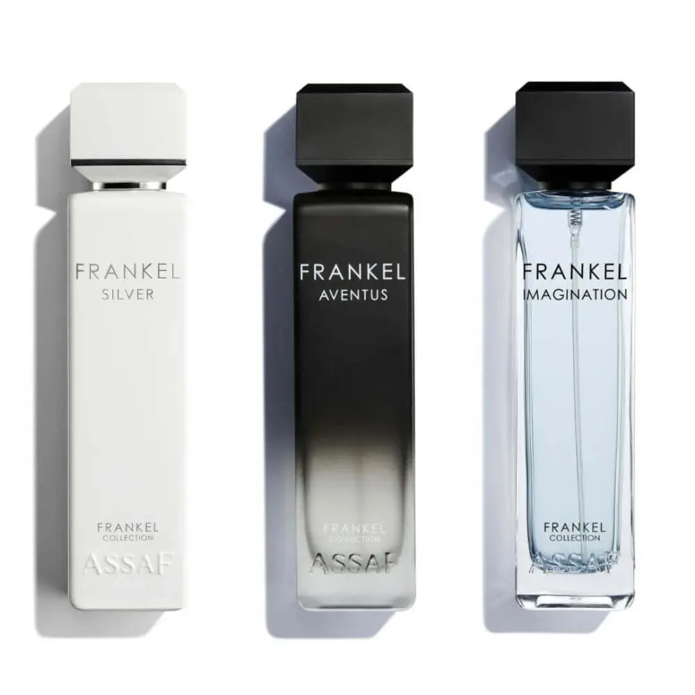 Assaf Frankel Collection Set: Imagination, Silver & Aventus Scents