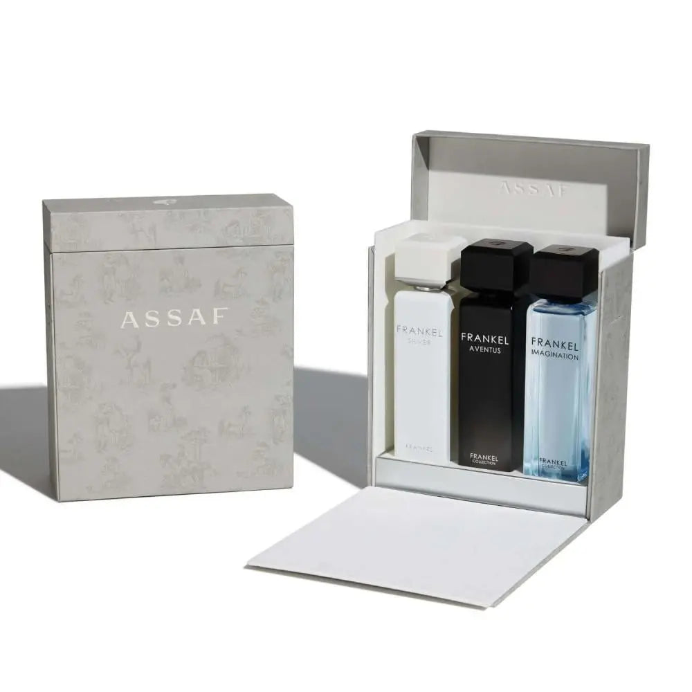 Assaf Collection Assaf Frankel Collection Set: Imagination, Silver & Aventus Scents