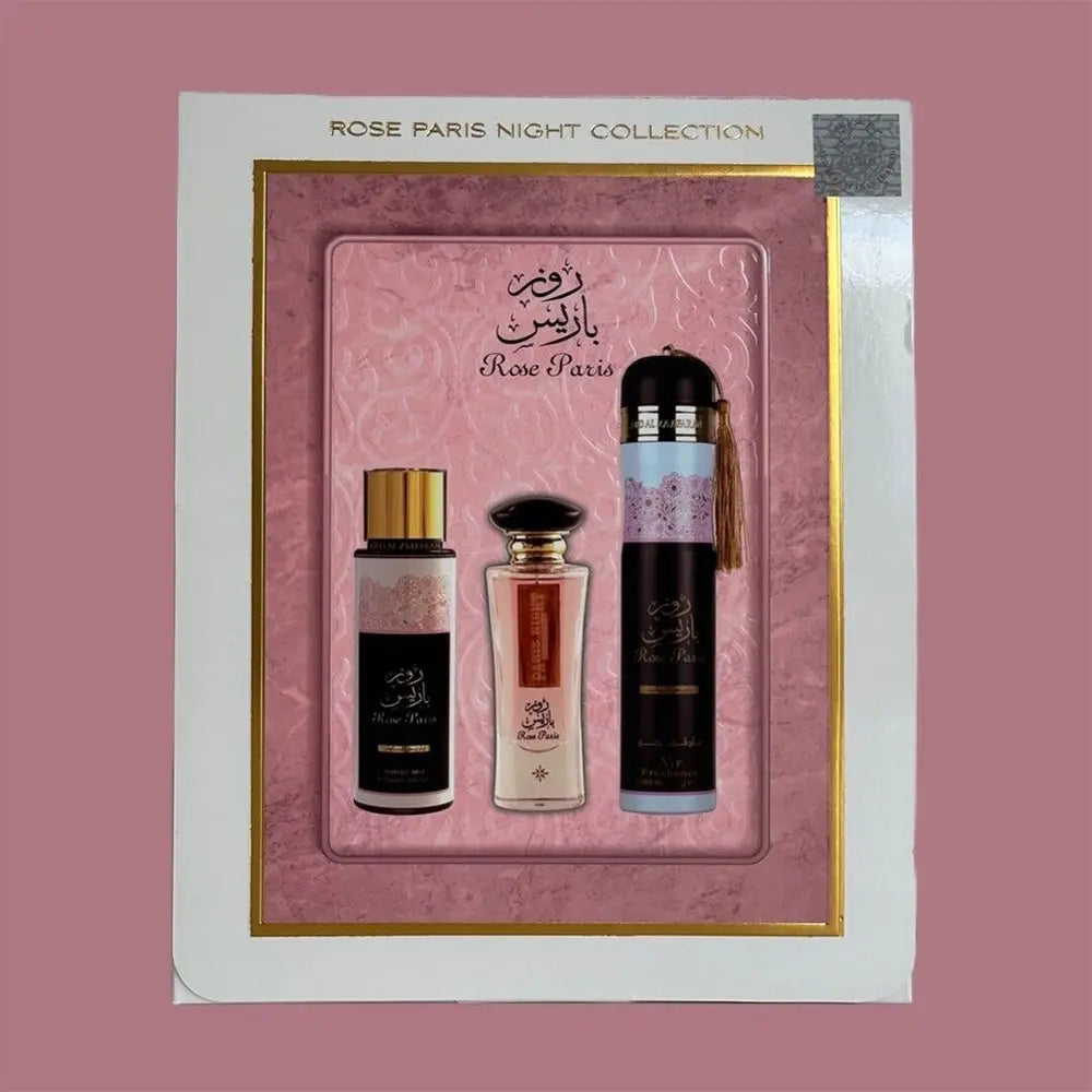 Rose Paris Knight Gift Set 3 Piece Ard Al Zaafaran