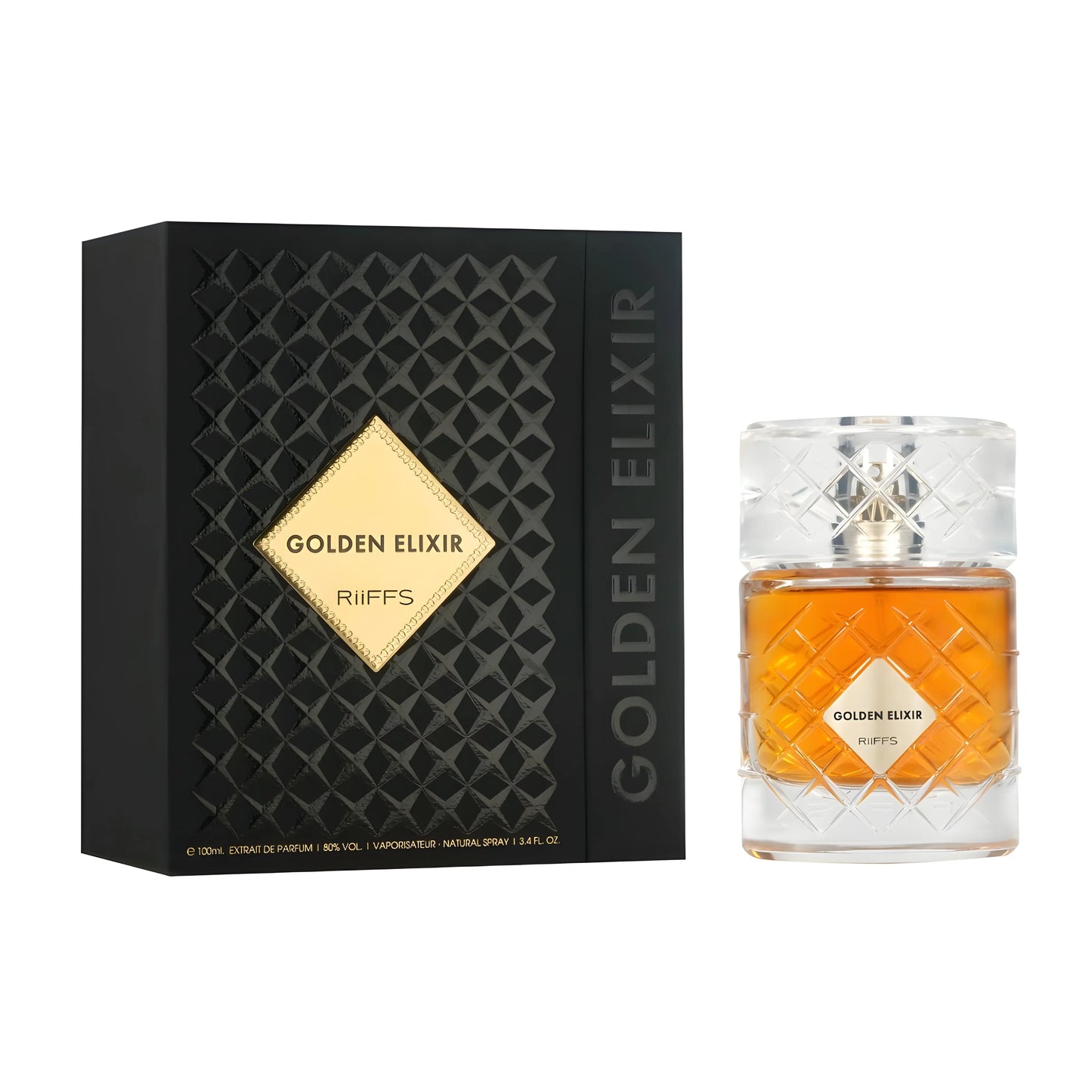 Golden Elixir Perfume 100ml Extrait De Parfum Riiffs