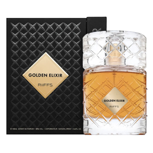 Golden Elixir Perfume 100ml Extrait De Parfum Riiffs