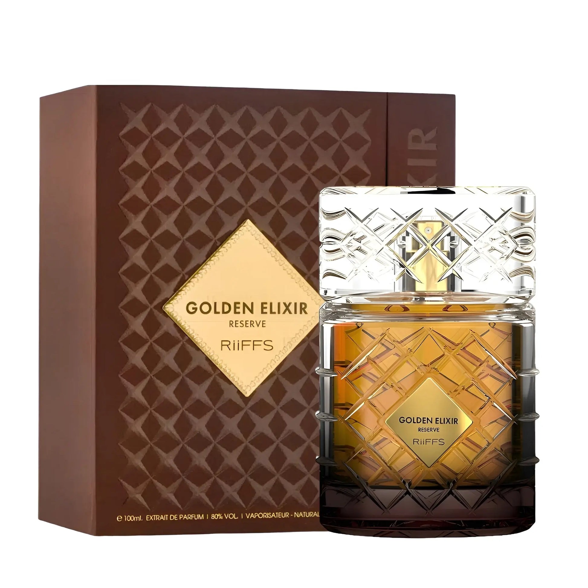 Golden Elixir Reserve Perfume 100ml Extrait De Parfum Riiffs