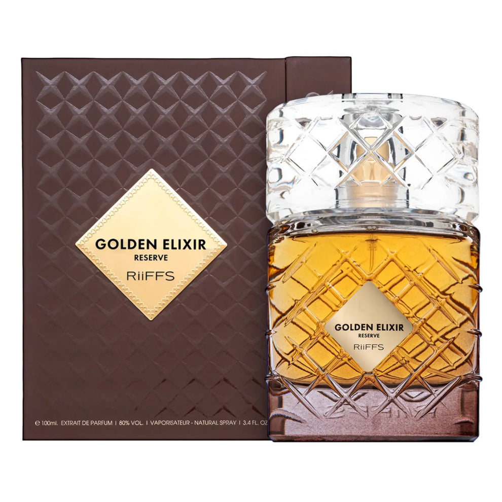 Elixir Reserve Golden Elixir Reserve Riiffs 100ml: Unisex Spicy Gourmand Perfume