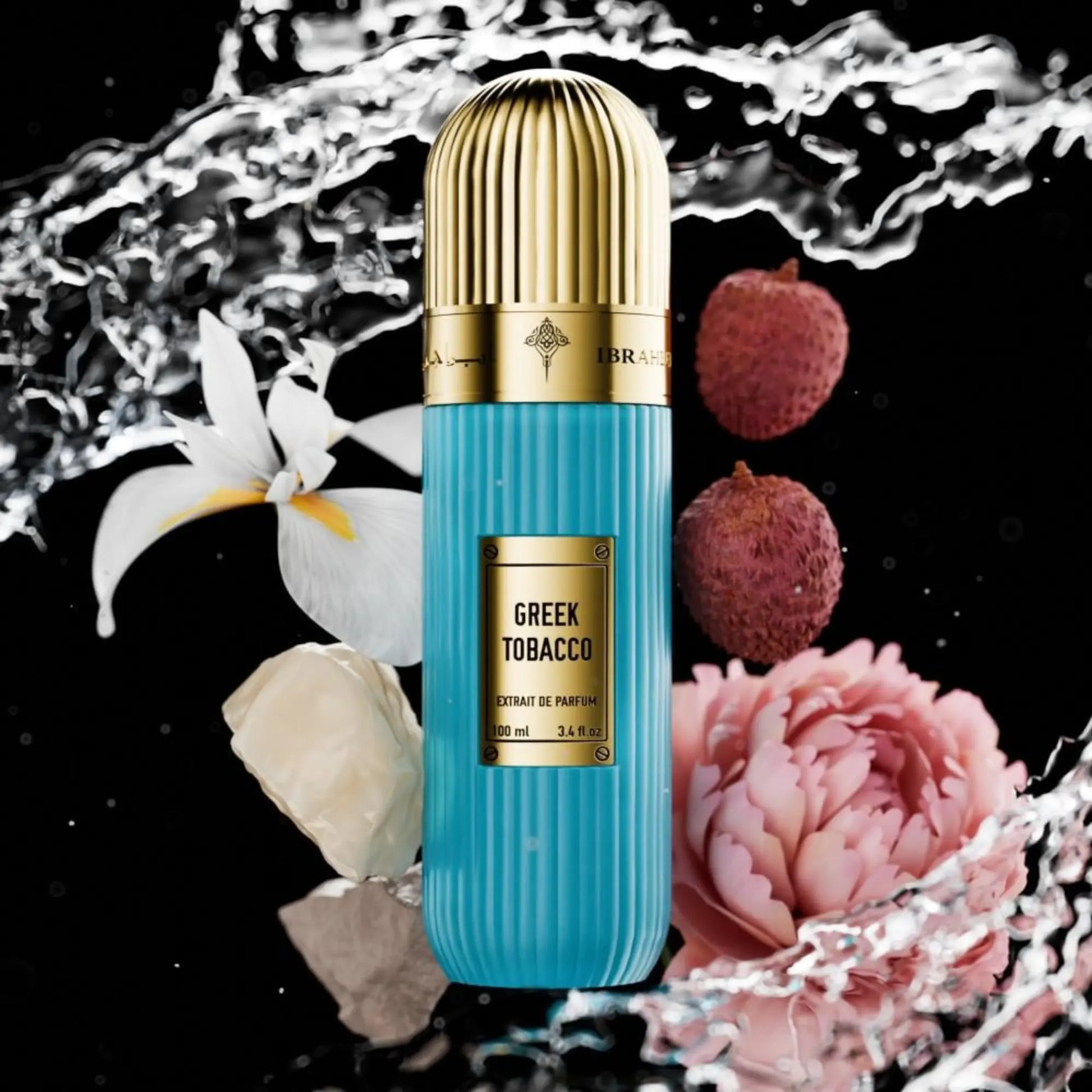 Greek Tobacco Perfume 100ml Extrait Ibrahim Al Qurashi