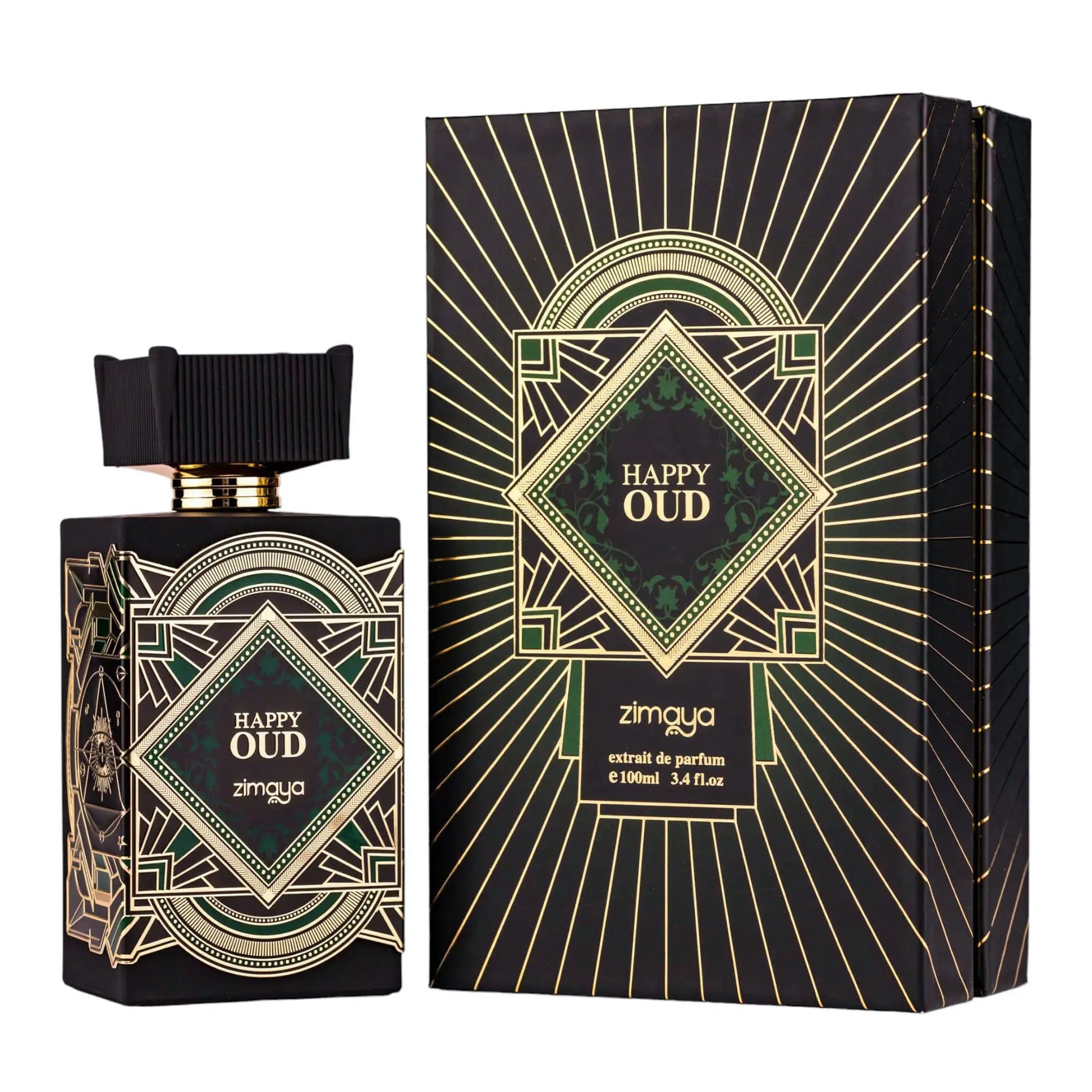 Happy Oud Perfume 100ml EDP Zimaya By Afnan