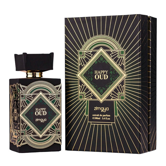 Happy Oud Perfume 100ml EDP Zimaya By Afnan