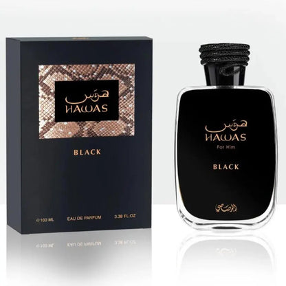 Hawas Black For Him Perfume 100ml EDP Rasasi