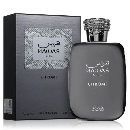 Hawas Chrome For Him Perfume 100ml EDP Rasasi