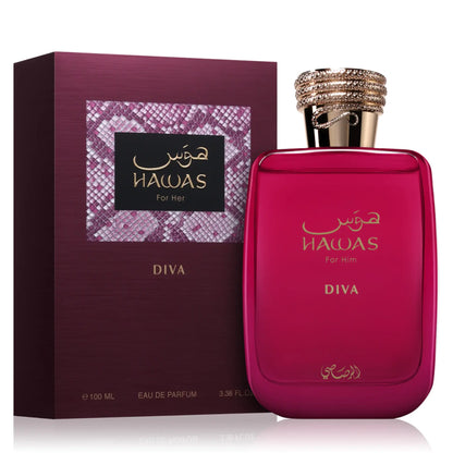Hawas Diva Perfume 100ml EDP Rasasi