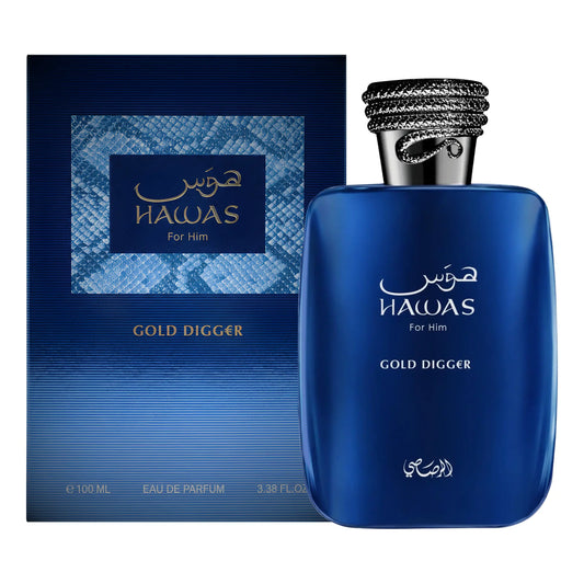 Hawas For Him Gold Digger Perfume 100ml EDP Rasasi
