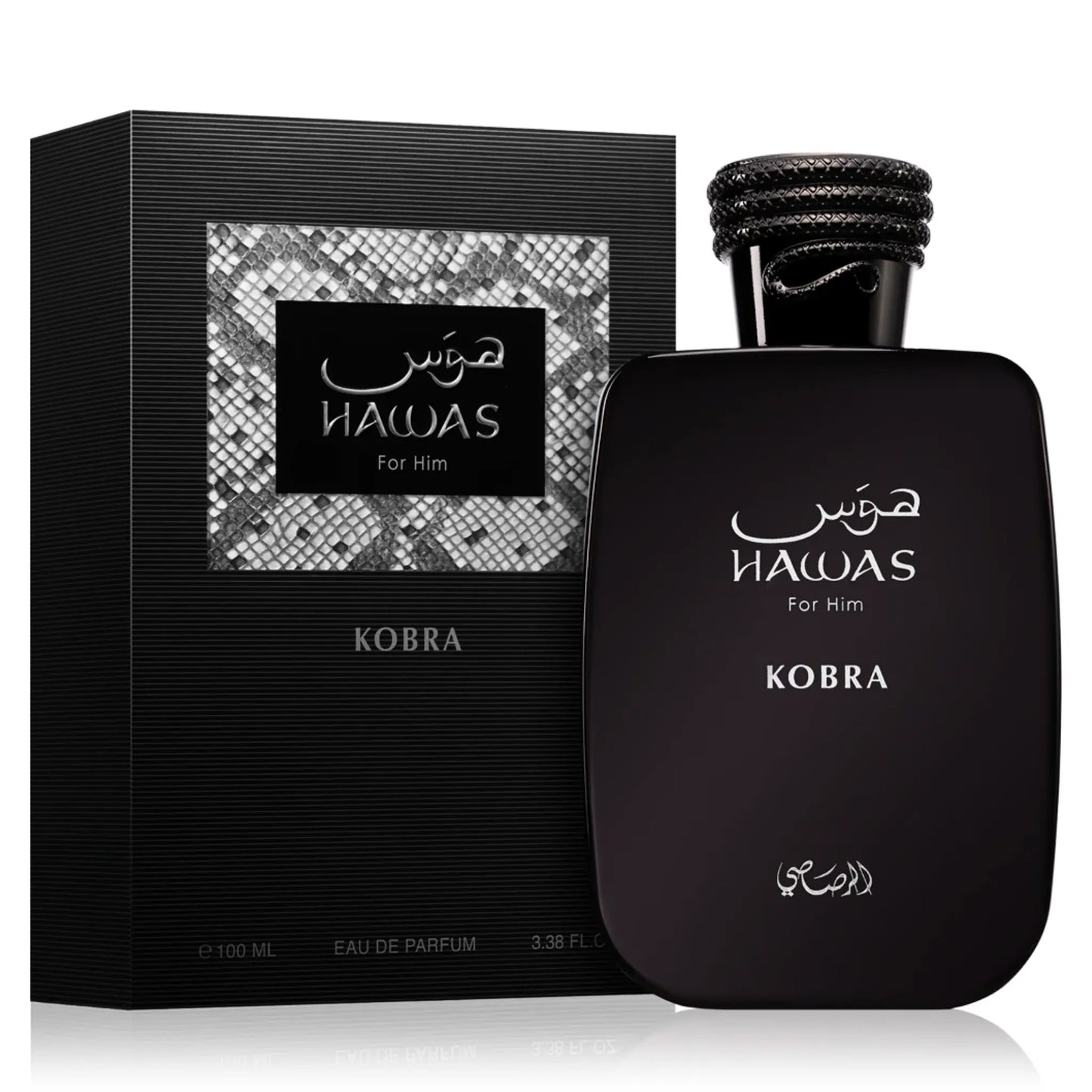 Hawas Kobra Perfume 100ml EDP Rasasi | Men Fragrance