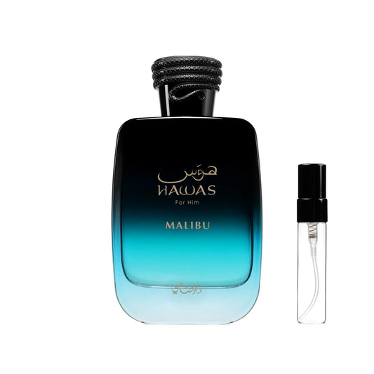 Hawas Malibu Perfume Sample 2ml EDP Rasasi